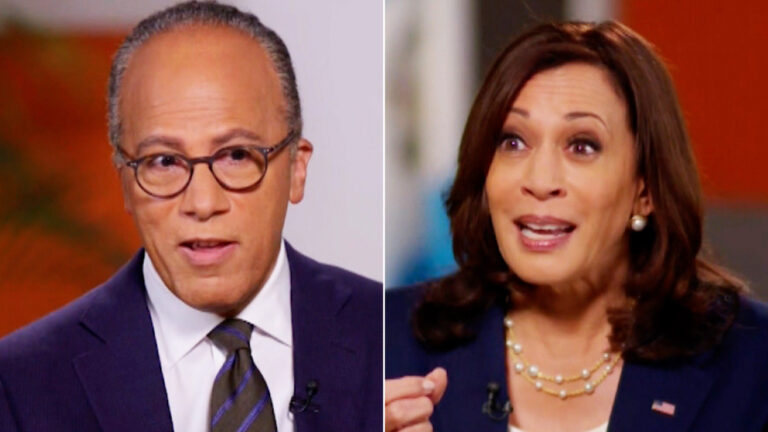 See Kamala Harris’ response after NBC host corrects her