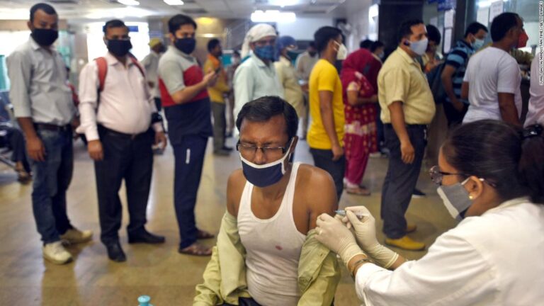 Women are falling behind in India’s Covid-19 vaccination drive