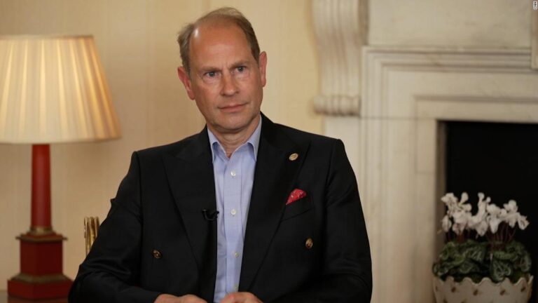 ‘That’s families for you’: Prince Edward discusses the Sussexes and the bereaved Queen