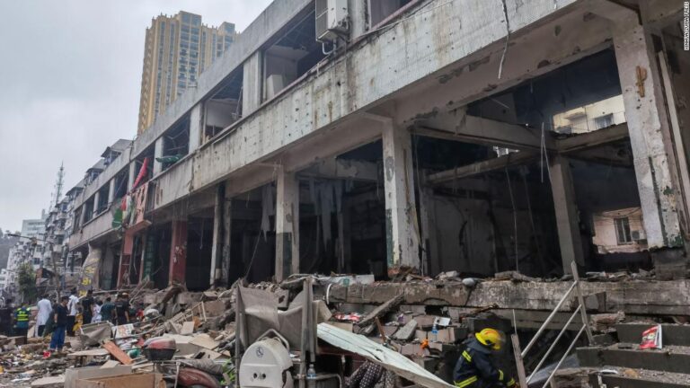 At least 11 killed in huge gas explosion in central Chinese city