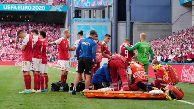 ‘You really feared the worst’ for Christian Eriksen, says Finland captain Tim Sparv of opponent’s collapse