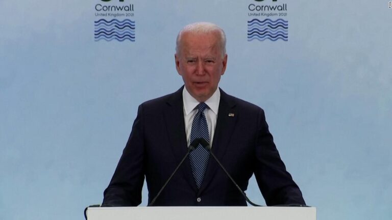 Biden ramps up tougher rhetoric against China at G7