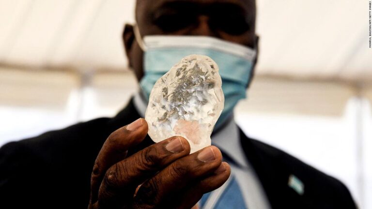 One of the world’s largest diamonds has been unearthed in Botswana