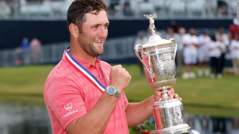 Jon Rahm wins US Open at Torrey Pines on his first Father’s Day