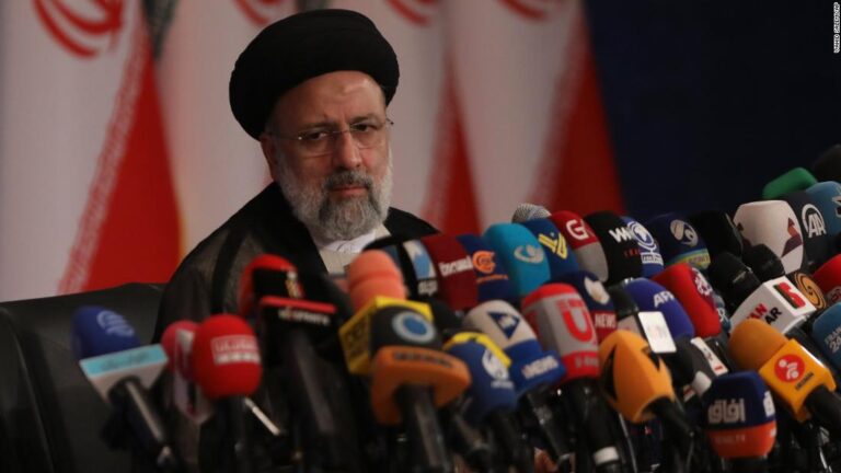 Iran’s hardline president-elect Ebrahim Raisi says he will not meet with Biden