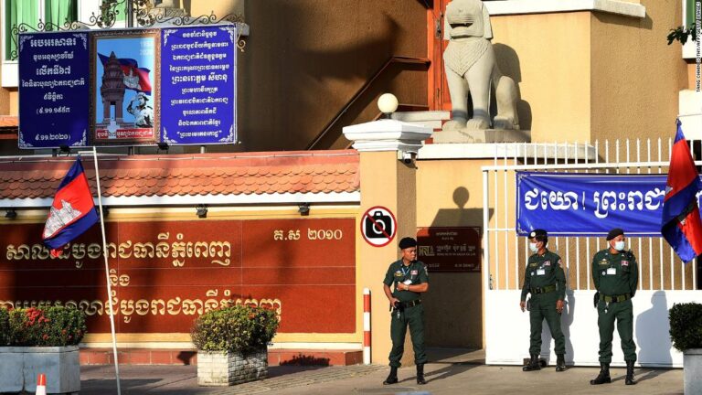 Cambodia charges environmentalists with plotting and insulting king