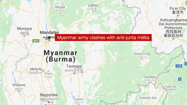 Army clashes with anti-junta militia in Mandalay, Myanmar’s second-biggest city