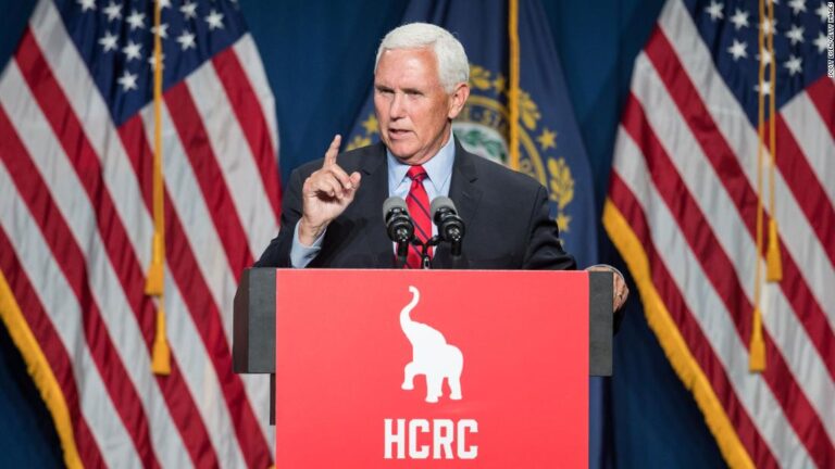 Pence contradicts Trump on January 6, calling plan to decertify 2020 election ‘un-American’