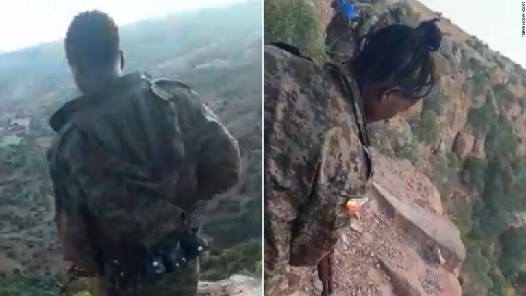 New video of Ethiopia massacre shows soldiers passing phone around to document their executions of unarmed men