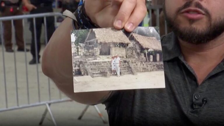 Family says they found grandmother’s photos, birthday card in debris
