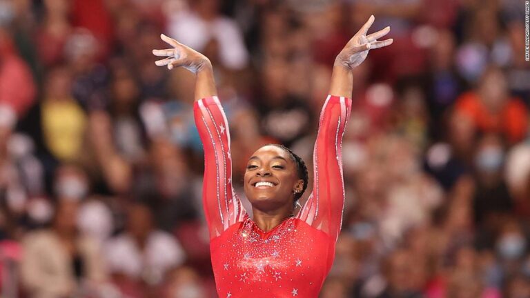 Simone Biles secures spot on United States Gymnastics team for next month’s Tokyo Olympics