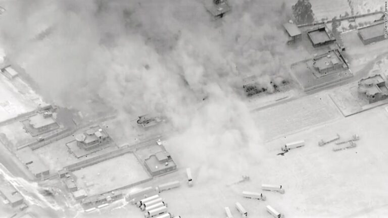 US airstrikes follow a spate of sophisticated attacks by Iran using new drones that can avoid US surveillance