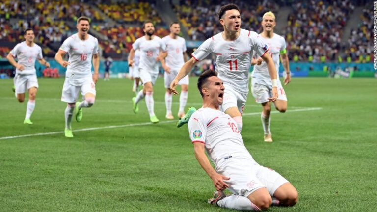 Switzerland stuns France in Euro 2020 as Kylian Mbappe misses in penalty shootout