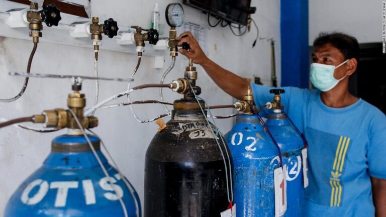 Indonesia’s capital sees oxygen prices leap as Red Cross warns of Covid ‘catastrophe’