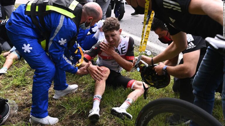 Woman who allegedly caused Tour de France crash arrested