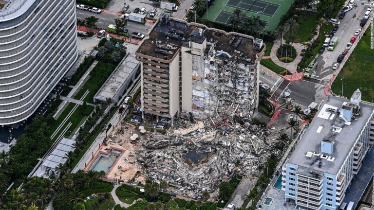 Confirmed death toll rises in Florida condo collapse as rescuers fight dwindling odds and bad weather