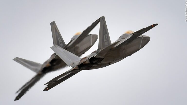 US Air Force to send dozens of F-22 fighter jets to the Pacific amid tensions with China