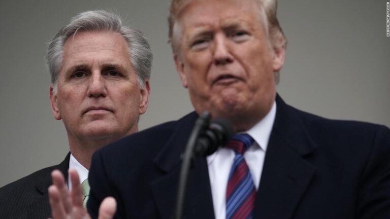 McCarthy puts political hopes above democracy with Trump pilgrimage