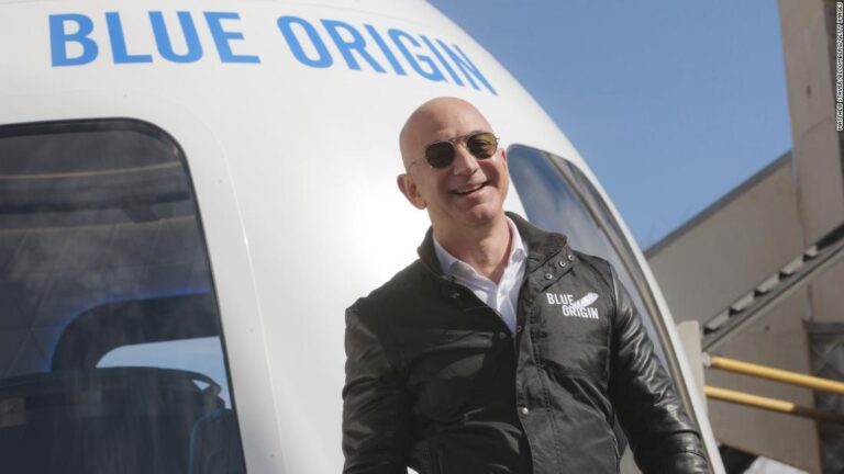 Jeff Bezos will fly to space today