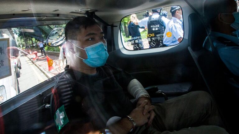 First person charged under Hong Kong national security law found guilty on two charges