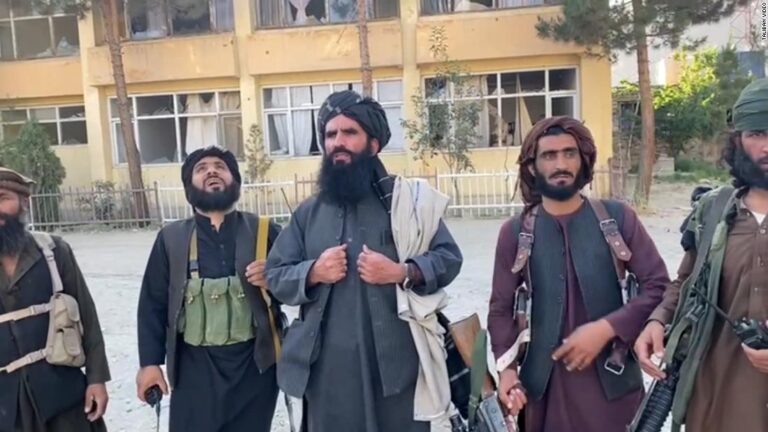 Footage appears to show Taliban gaining ground in Afghanistan