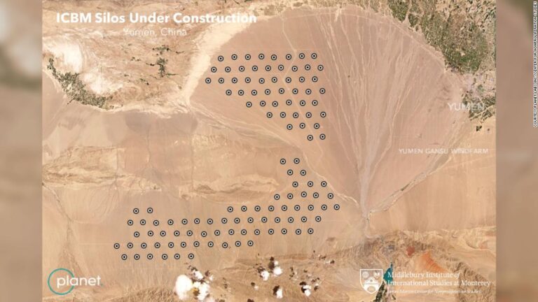 China is building a sprawling network of missile silos, satellite imagery appears to show