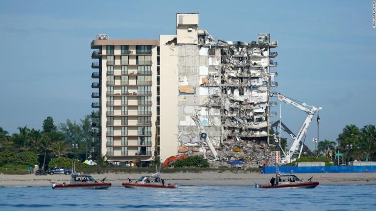 Surfside mayor says remainder of collapsed condo could be demolished ‘as early as’ Sunday