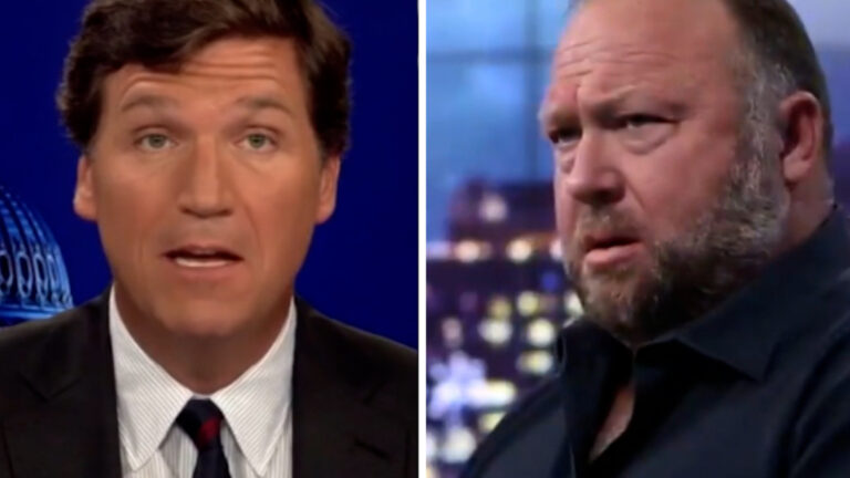 CNN’s Stelter: Tucker Carlson is sounding a lot like Alex Jones