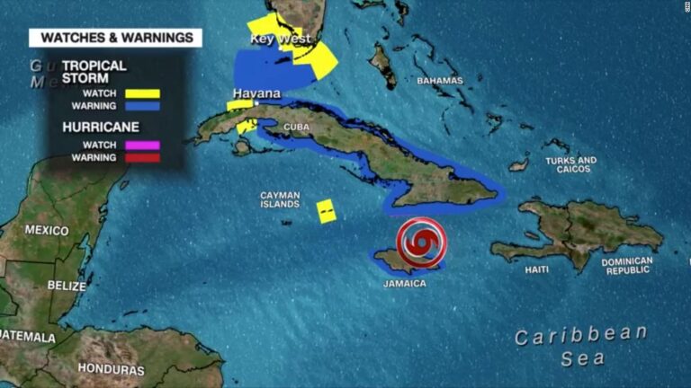 Tropical Storm Elsa heads toward the coast of Cuba with hurricane potential