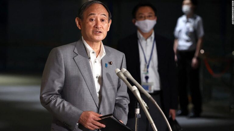 Japanese Prime Minister extends state of emergency for Tokyo amid Olympic Games