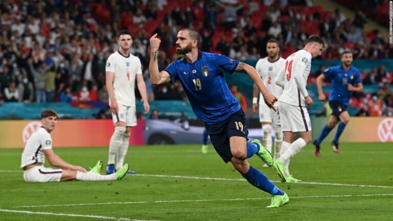Italy crowned European champion after beating England on penalties