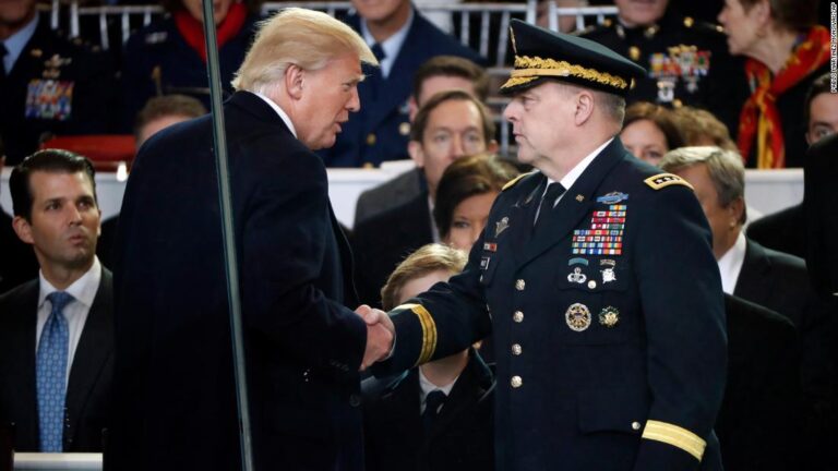 Top generals feared Trump would attempt a coup after election, according to new book