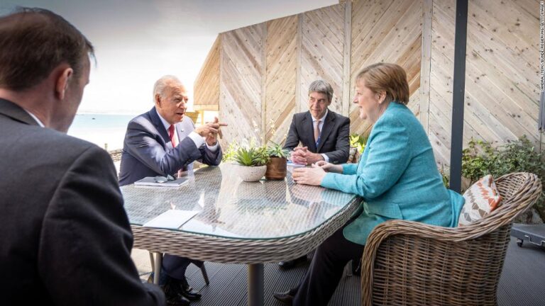 Merkel and Biden to chart a course for the future of US-German relations in White House meeting