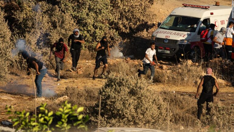 Palestinians describe fight against a West Bank settlement as an existential battle. Jewish settlers say the same