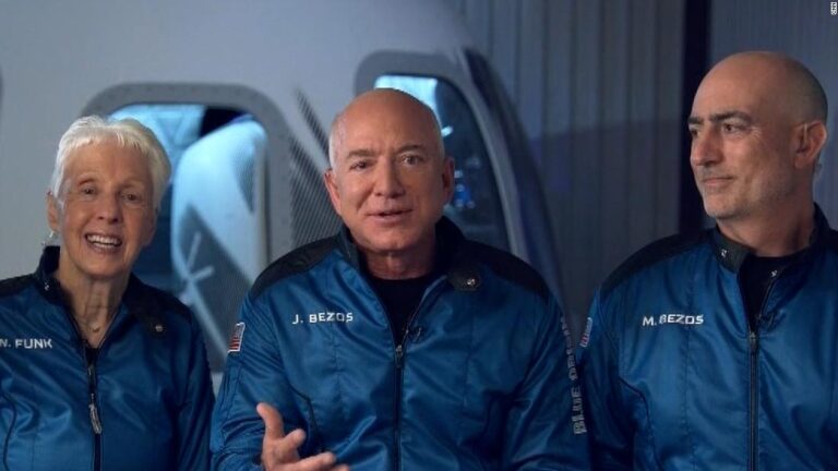 Jeff Bezos was criticized for his space flight. See what the billionaire had to say