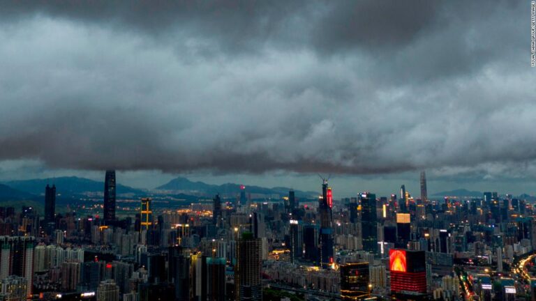 Cempaka intensifies into a typhoon as it approaches China