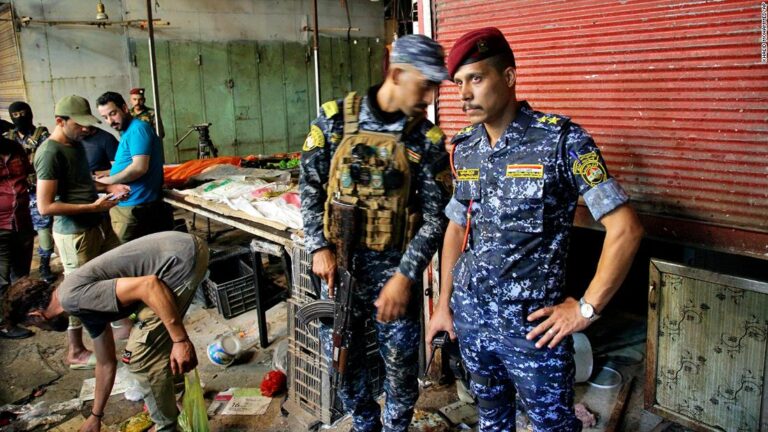 ISIS claims responsibility for Iraq blast that left dozens dead