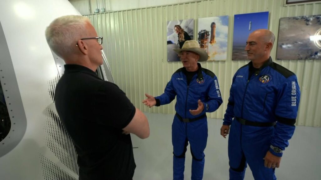 Jeff Bezos reveals most surprising part of space mission ...