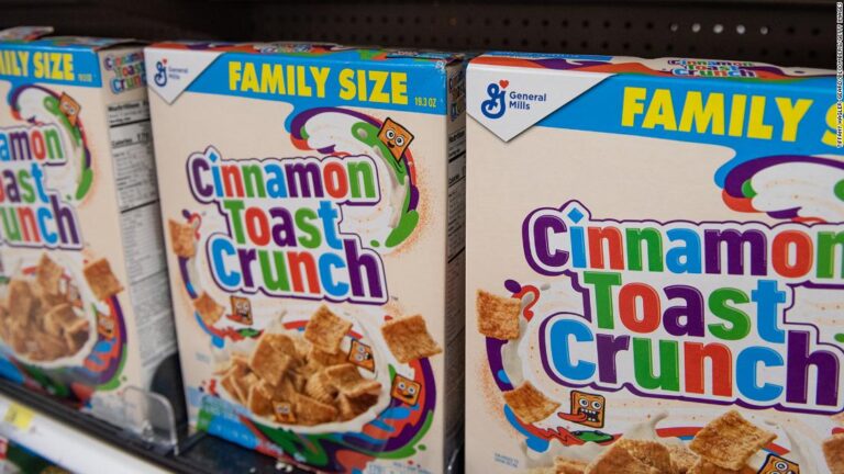 Cereal boxes and ice cream cartons are shrinking