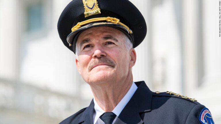 New Capitol Police chief says he’d be ‘a fool to not be concerned’ about ongoing threat