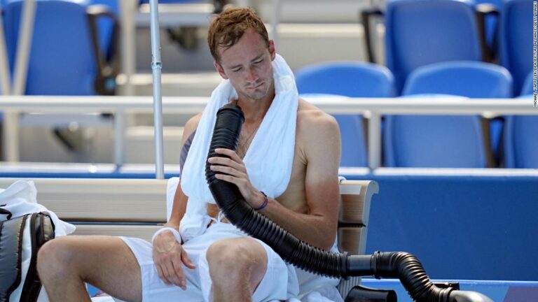 Tennis star says heat was worst he’d ever experienced