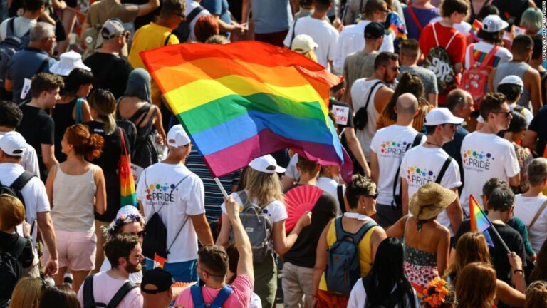 Thousands protest at Pride event over Orban’s hostility