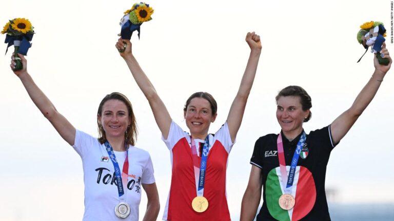 Stunning upset in women’s cycling as unfancied math expert takes gold
