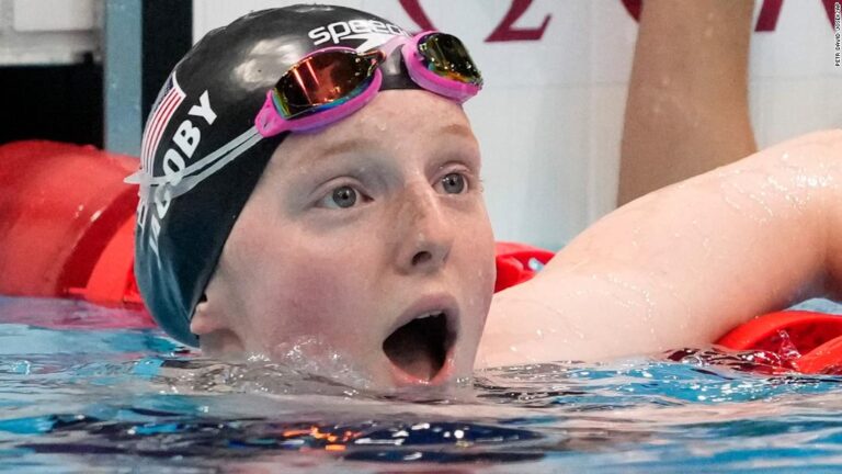 Lydia Jacoby, 17, is the first American Olympic swimmer from Alaska. She just won gold