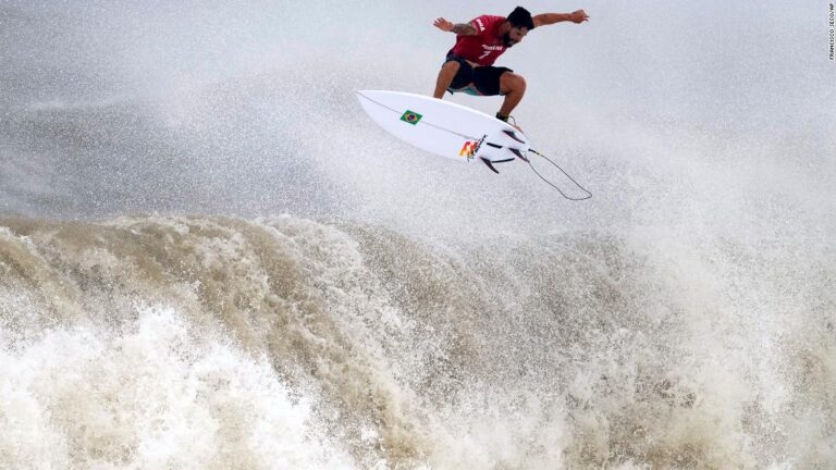 Brazil’s Italo Ferreira makes history as the inaugural Olympic surfing gold medalist