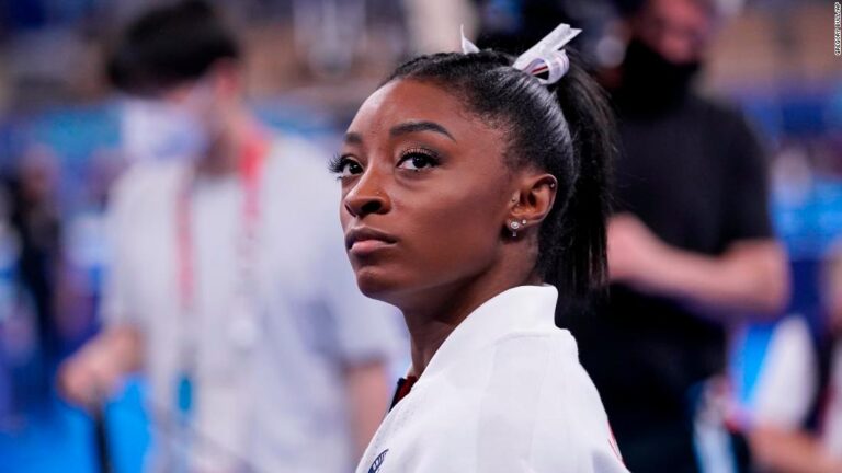 Simone Biles withdraws from all-around final at Tokyo 2020
