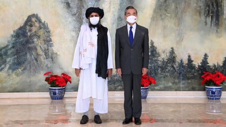 Chinese officials and Taliban meet in Tianjin as US exists Afghanistan