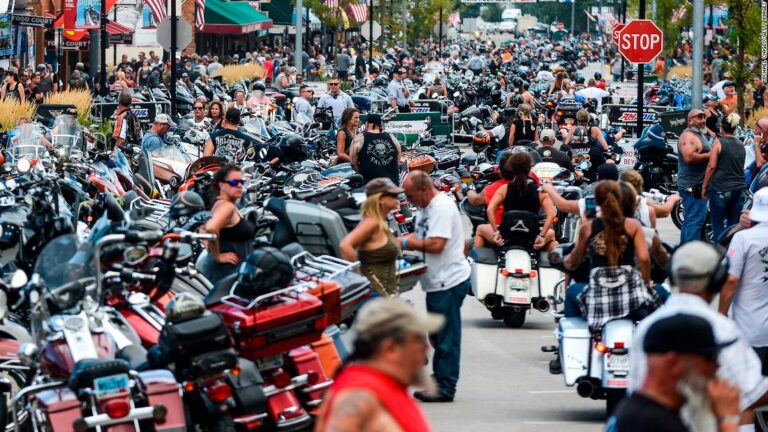 South Dakota’s Sturgis Motorcycle Rally: A ‘cautionary tale’ in the age of Covid-19