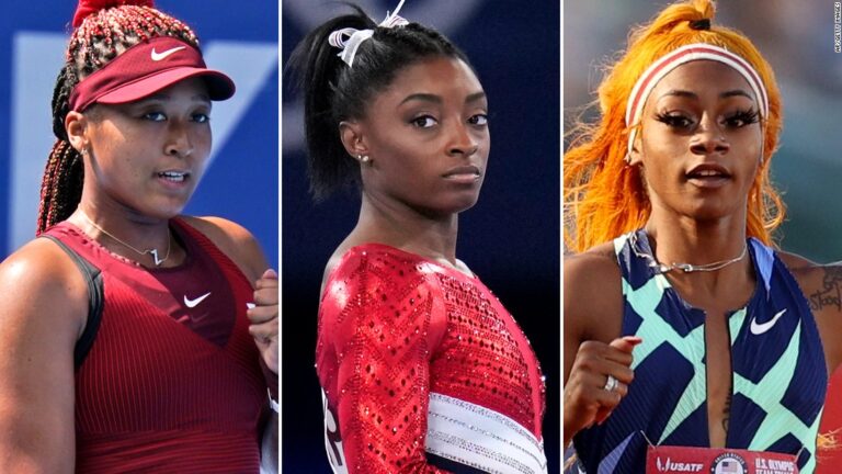 The meme of Naomi Osaka, Simone Biles and Sha’Carri Richardson that struck a nerve