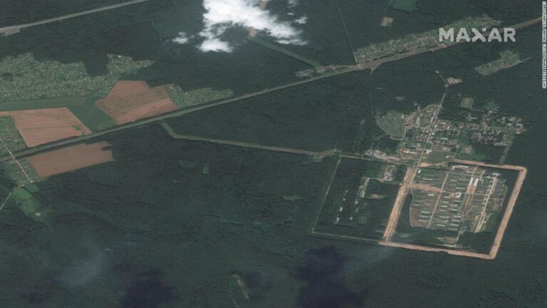 Images emerge of a possible ‘prison camp’ for political dissidents in Belarus